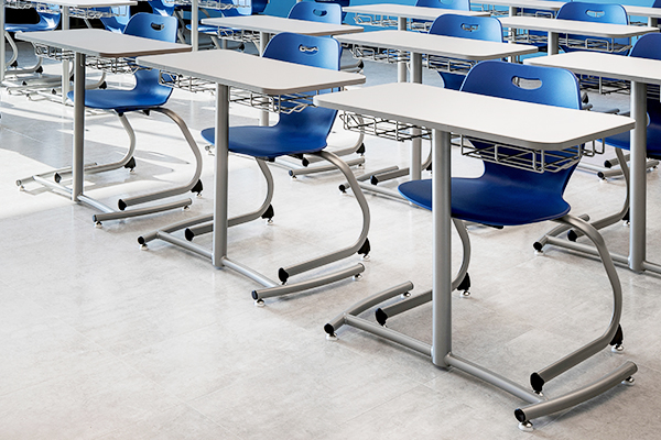 Ruckus Cantilever Desks